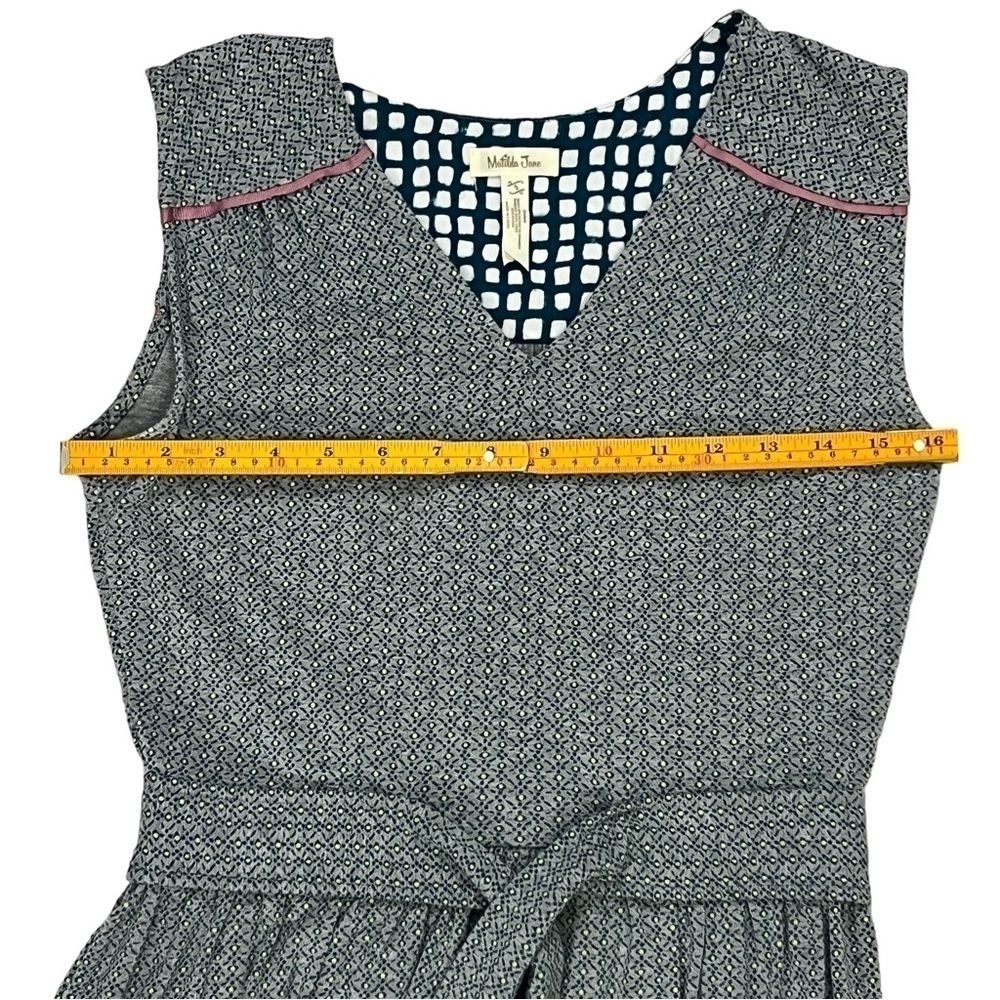 Matilda Jane Kate Dress Blue Pattern Small - Picture 15 of 16